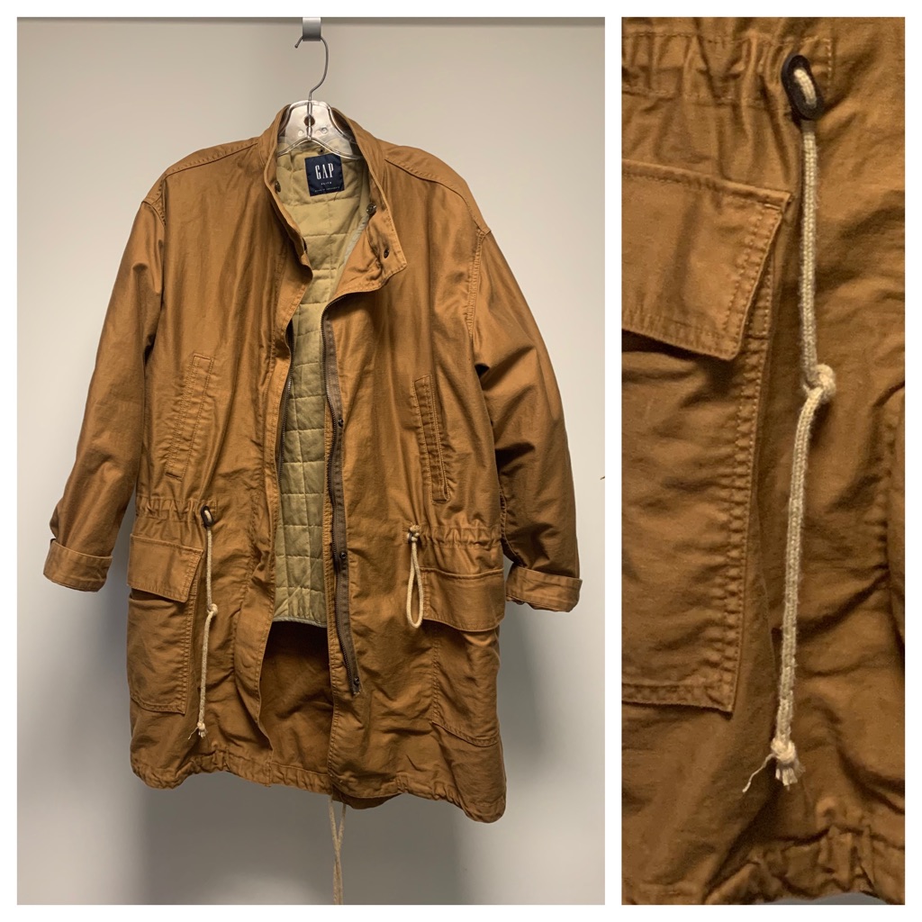 Heavy Cotton Gap Men’s Hooded Utility Coat 3-In-1